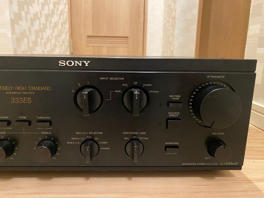 保証あり　SONY TA-F333ESX プリメインアンプ　フルメンテナンス品