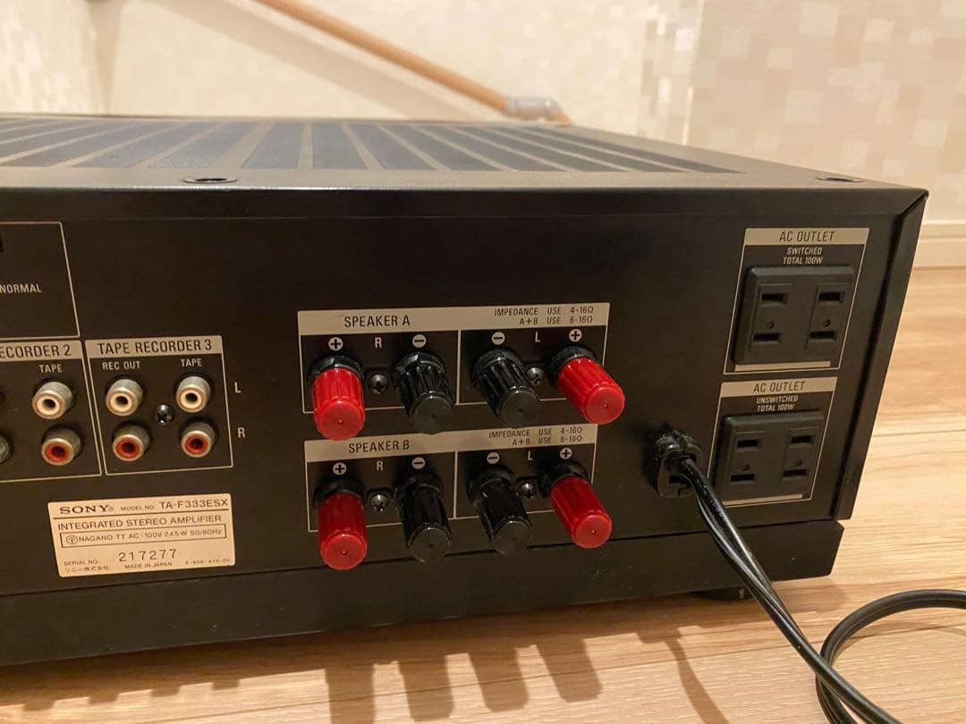保証あり　SONY TA-F333ESX プリメインアンプ　フルメンテナンス品