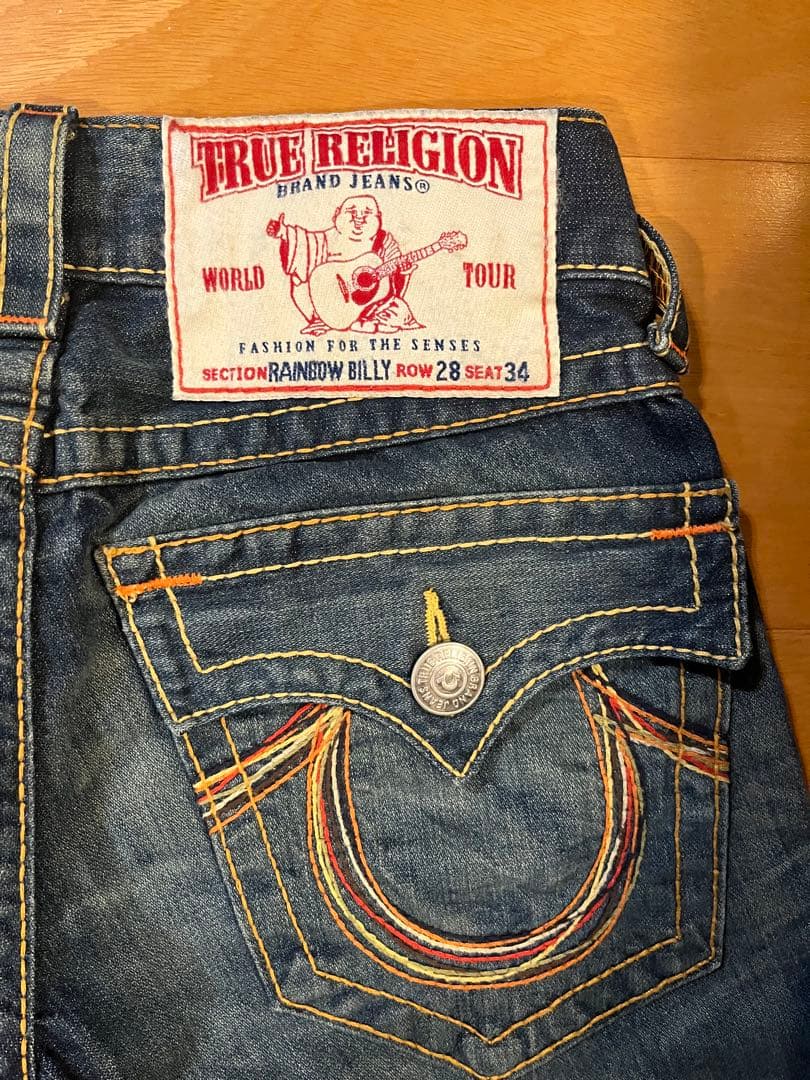 パンツ TRUE RELIGION RAINBOW BILLY 28/34
