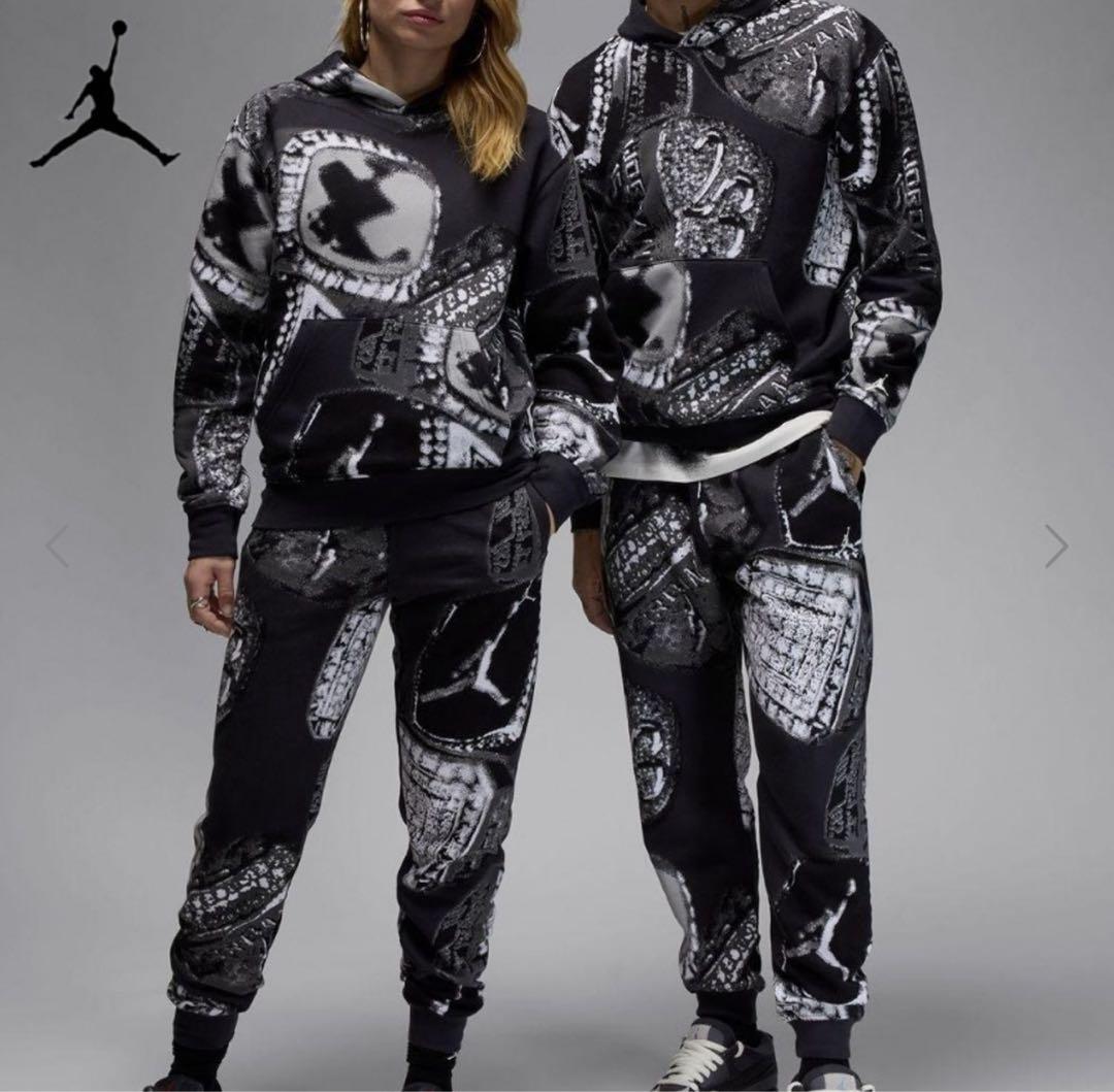 ジョーダンナイキ スウェットフリースプルオーバー パーカー & ジョガーパンツ