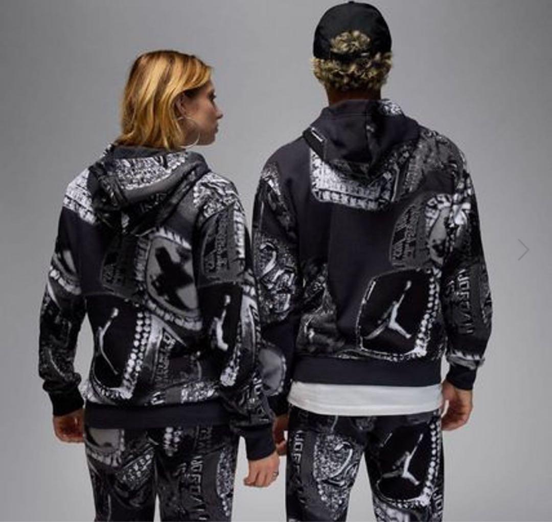 ジョーダンナイキ スウェットフリースプルオーバー パーカー & ジョガーパンツ