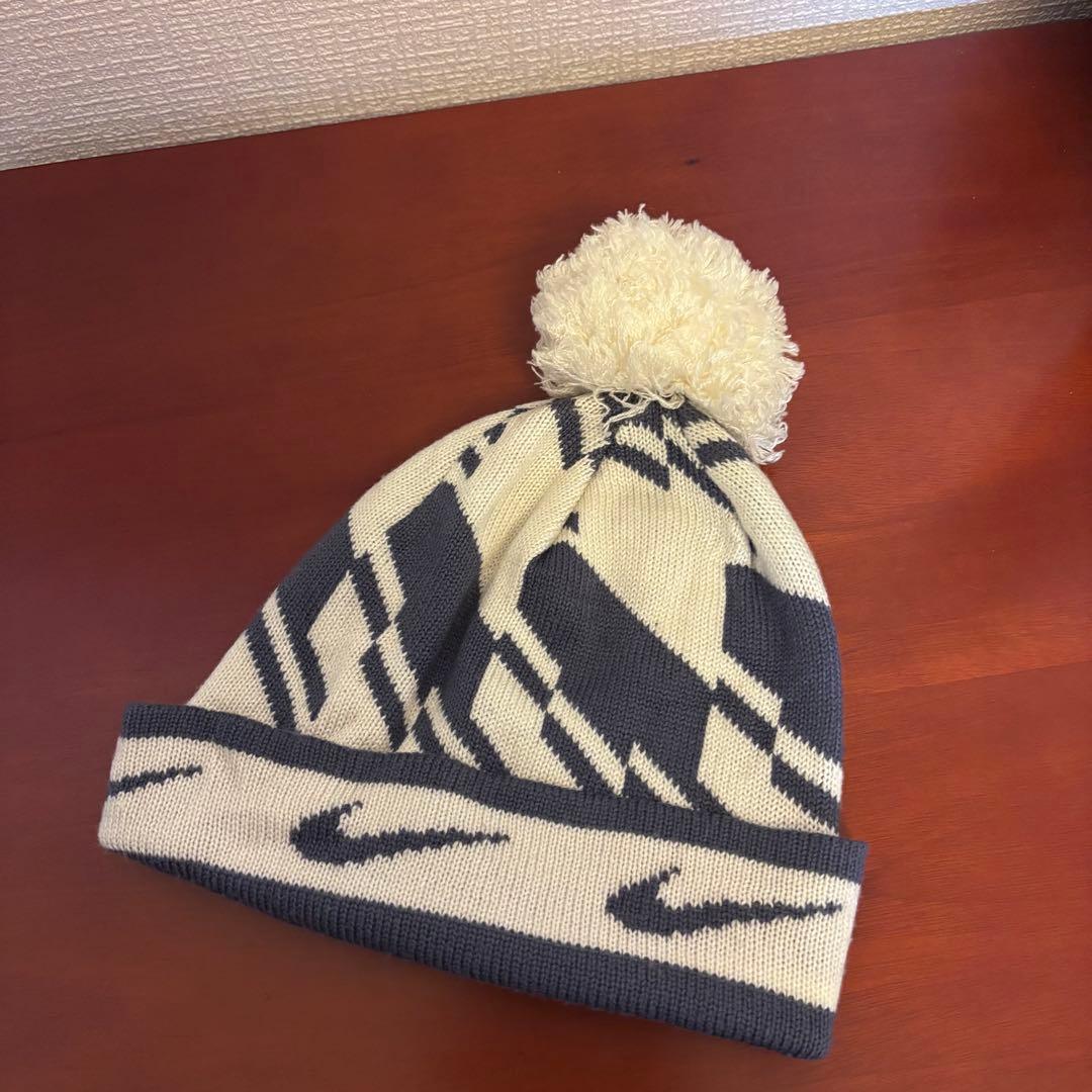90s 00s Nike ポンポンニット帽archive beanie - メルカリ