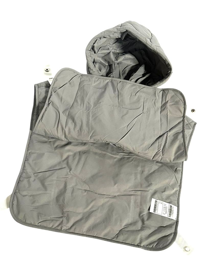 新品未使用新作G/FOREジーフォアレディーキルティングベストsizeMグレー