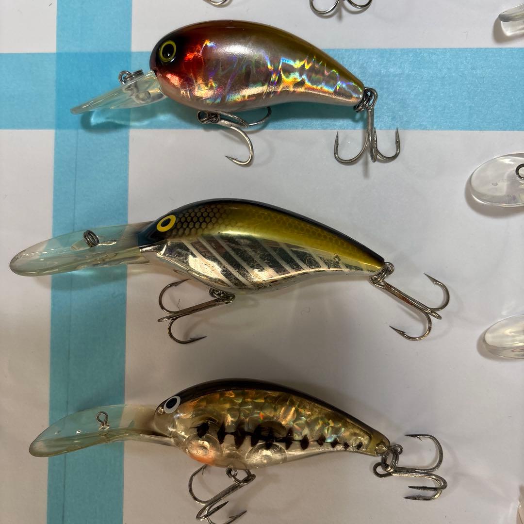 バス釣り引退セット、No．6ダイワ、ピーナッツなど - メルカリ