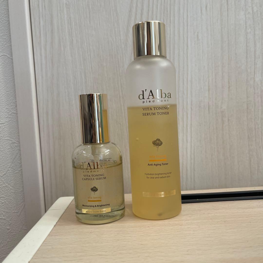 ダルバ d'Alba Vita Toning Serum & Toner セット - メルカリ