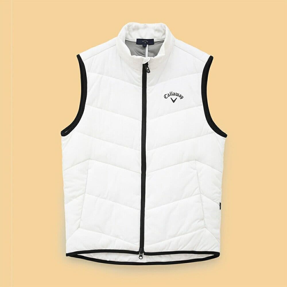 Callaway キャロウェイ ゴルフ 中綿 ダウン フルジップ ベスト 秋冬