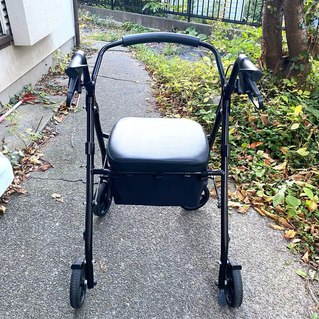 Fkstyle/折りたたみ式/4輪/シルバーカー/座れる