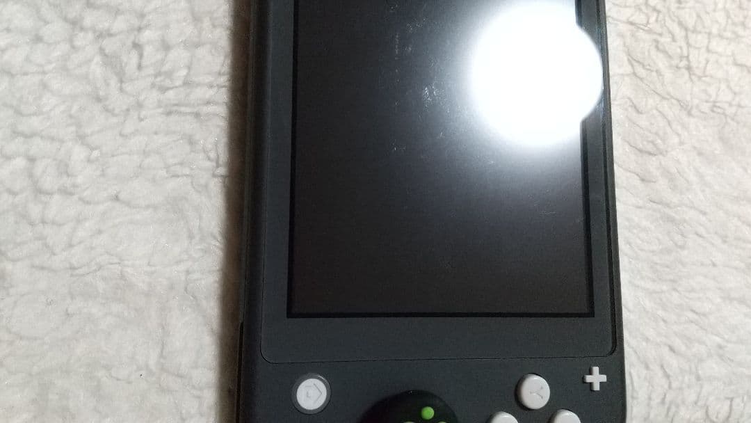 Nintendo SwitchLite グレー肉球カスタムスティック動作品訳あり