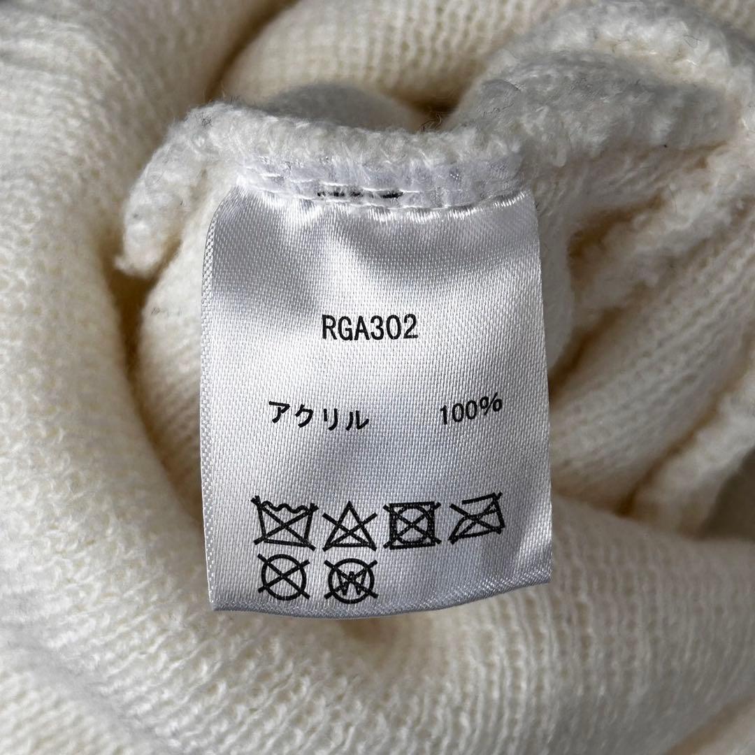 FR2GOLF ニット キャップ エフアールツーゴルフ ホワイト 刺繍