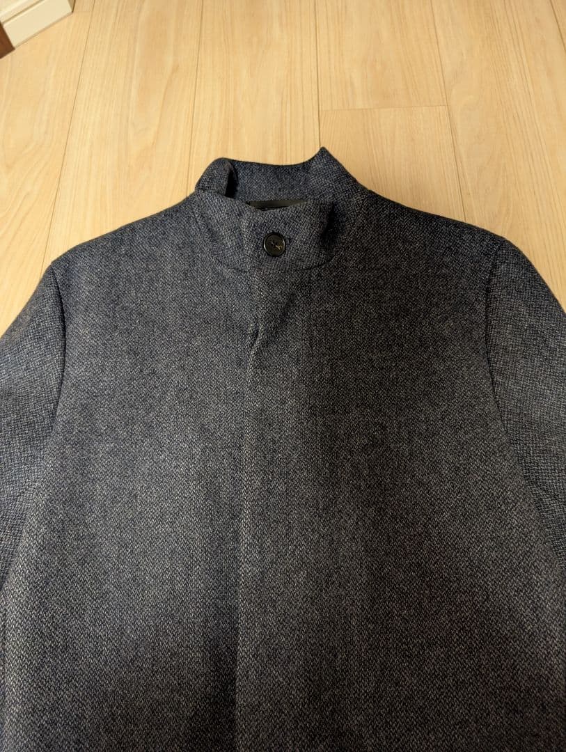 【スー太】Theory ステンカラーコート ネイビーS