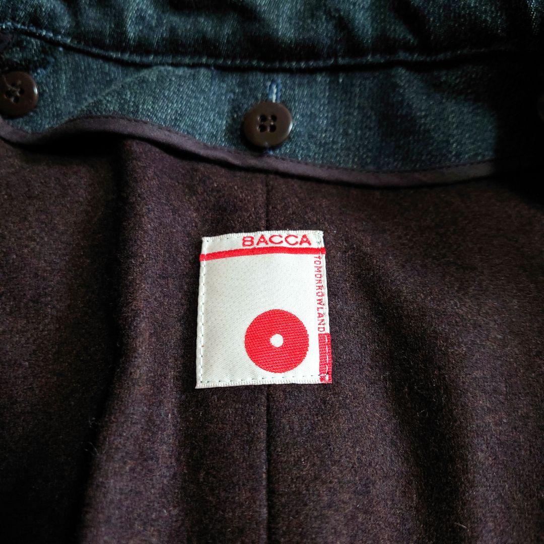 美品♪ バッカ BACCA デニム ウールライナー取外し 2way ロングコート