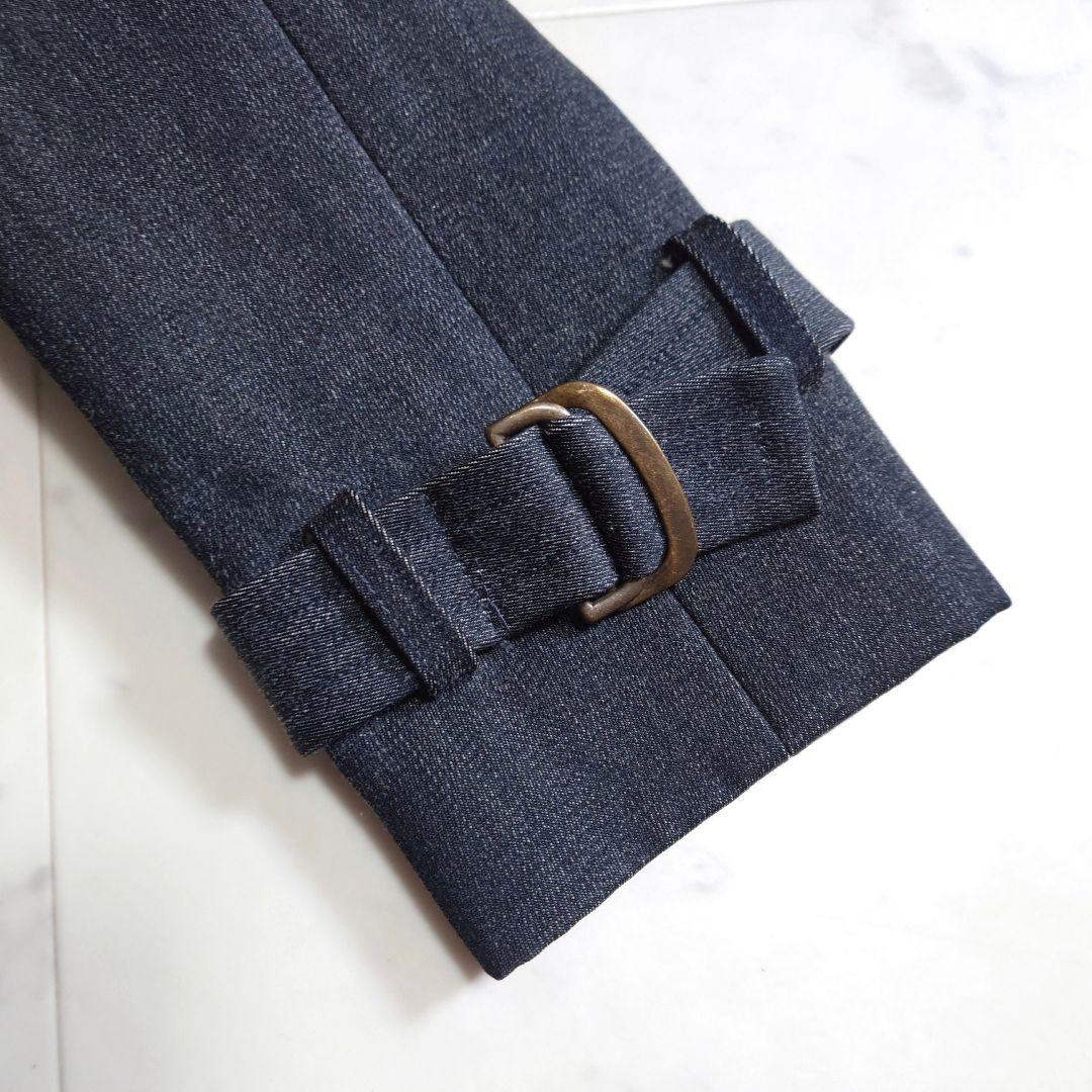 美品♪ バッカ BACCA デニム ウールライナー取外し 2way ロングコート