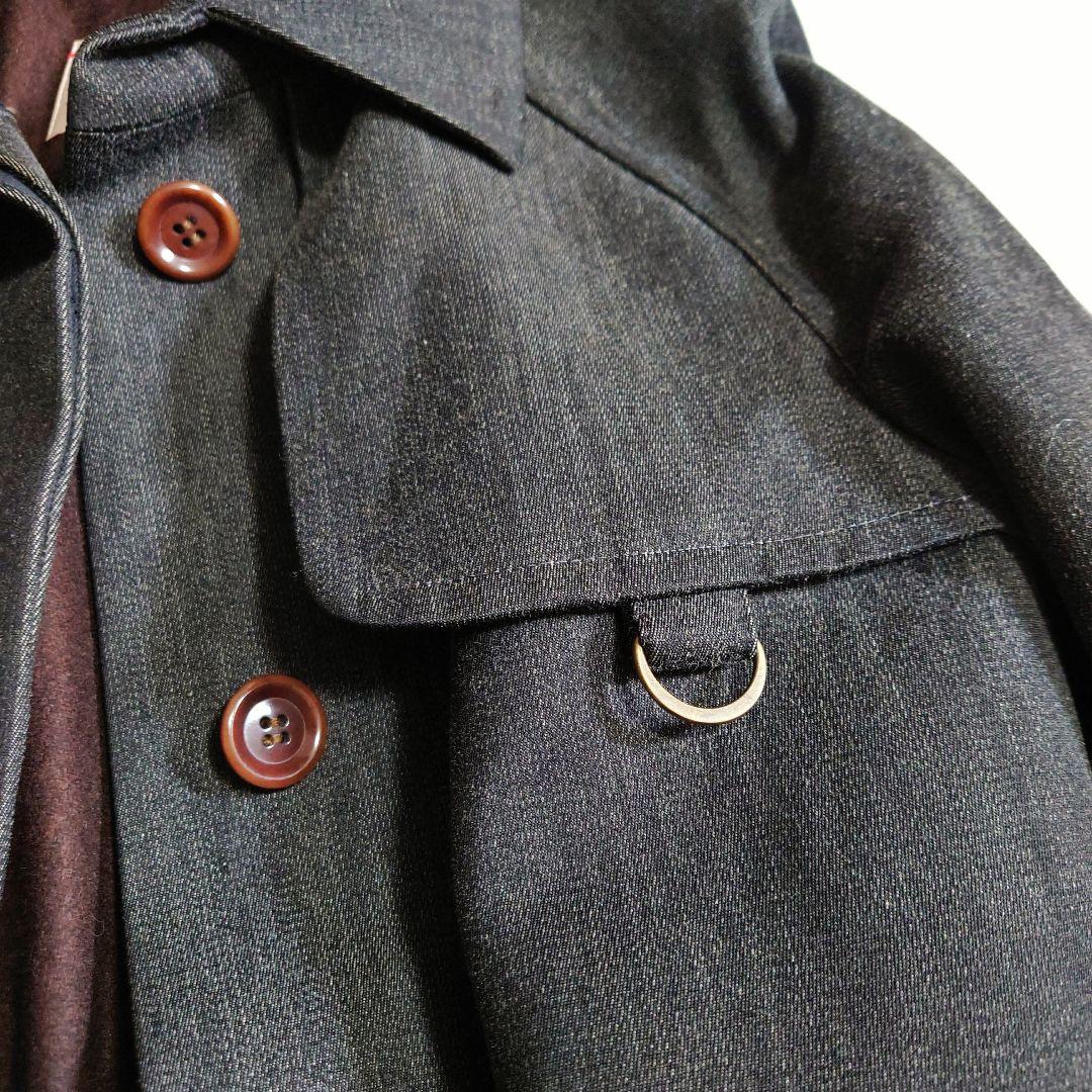 美品♪ バッカ BACCA デニム ウールライナー取外し 2way ロングコート