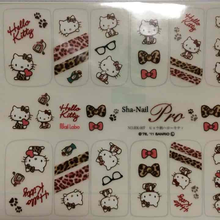 新品未使用☆ハローキティ ネイルシール