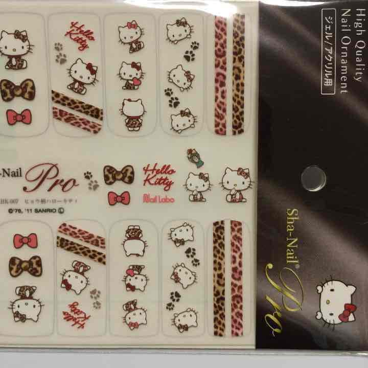新品未使用☆ハローキティ ネイルシール