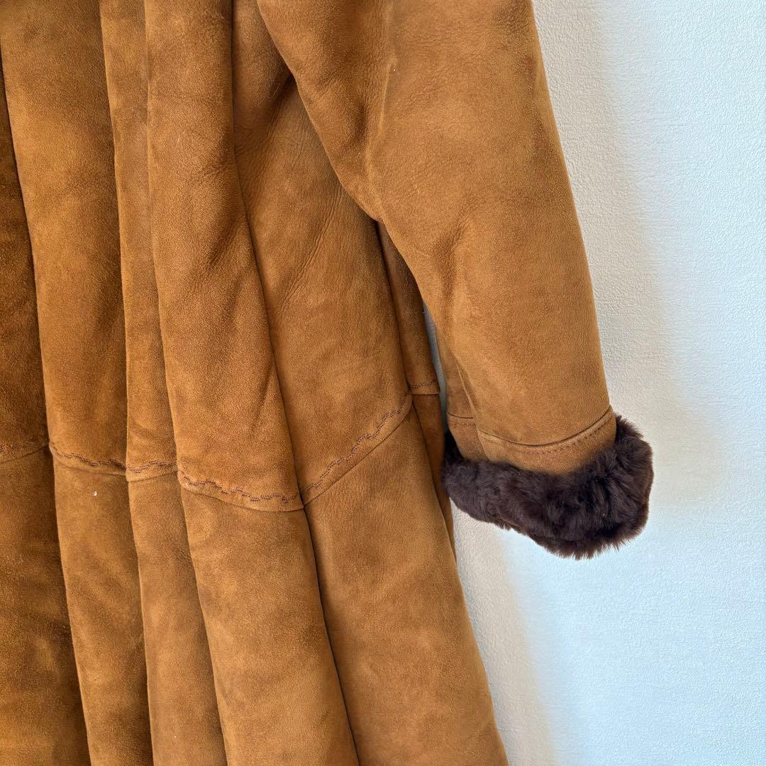 Vintage 80s HENRI BENDEL ムートンコート