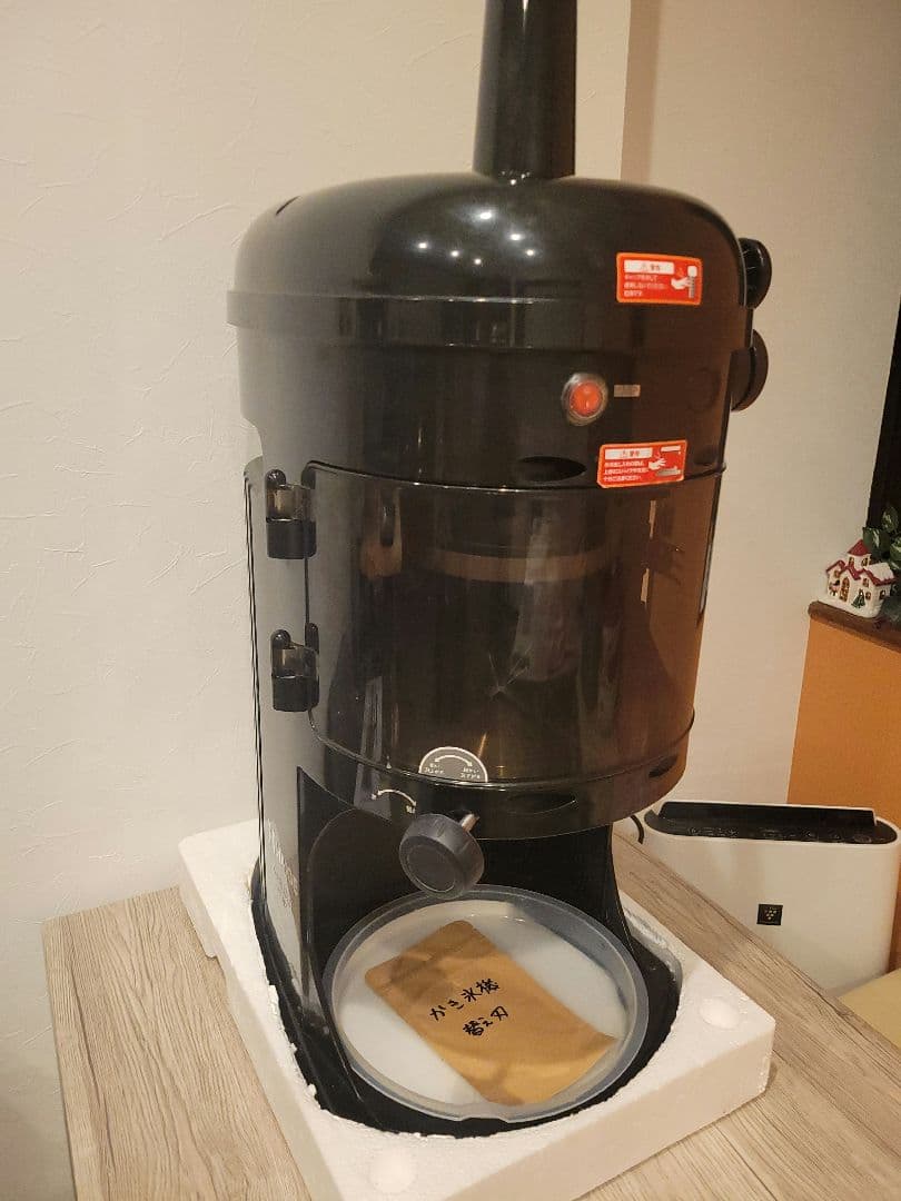 業務用かき氷機　HAIGE ハイガー WF-A299　黒