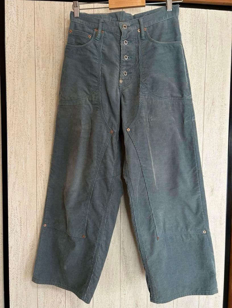 シュガーヒル 21aw コーデュロイ ダブルニー クラシックデニム