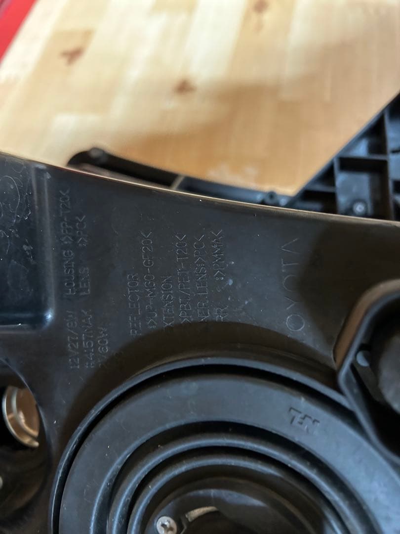 タンドラ 純正 ヘッドライト 左右 クリアレンズ 2個セット