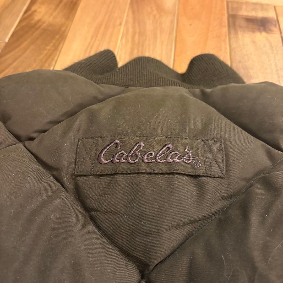 Cabela’s スカイライナー ダイヤ キルティング グースダウン　ブラウン