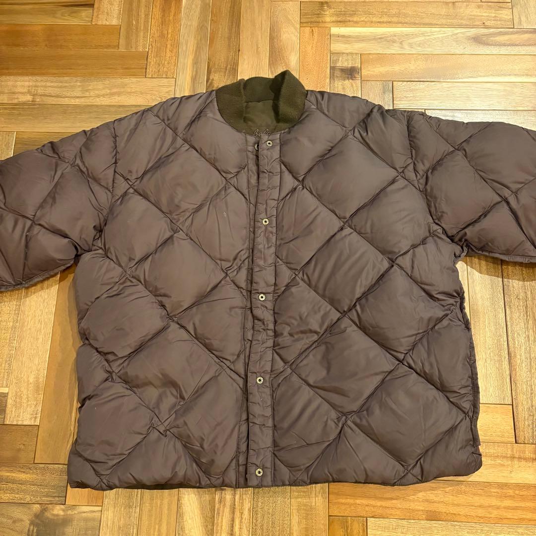 Cabela’s スカイライナー ダイヤ キルティング グースダウン　ブラウン