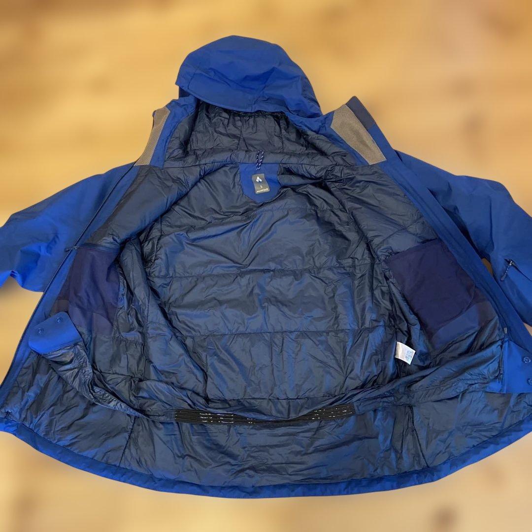 mont-bell パウダーグライドパーカーパンツセット Lサイズ