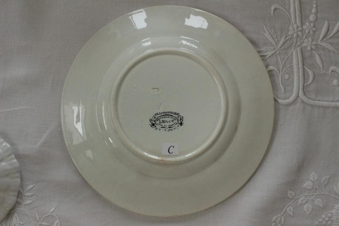 sea.green001様【E・C】レア・クレイユ エ モントロープレート