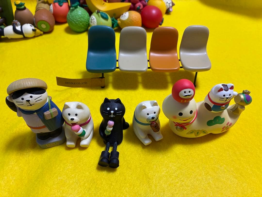 コンコンブル 三猿 ポジティブ三猿 イチョウ もみじ 朝顔等 38点＋