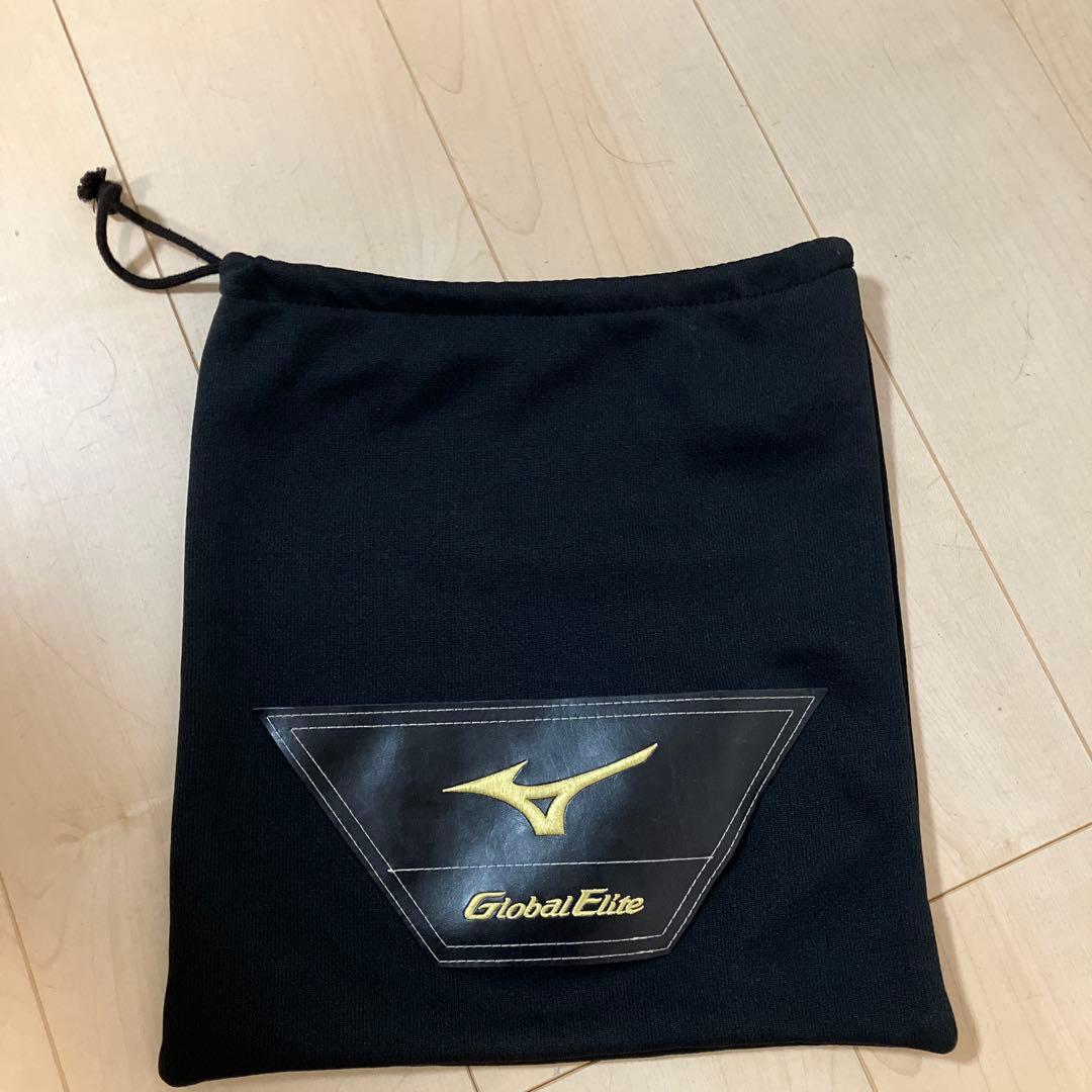 Mizuno 軟式グローブ 外野手用　ヌートバーモデル　ブラック/ブラウン