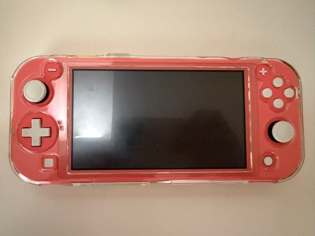 Nintendo Switch Lite コーラル 本体とケース ピンク