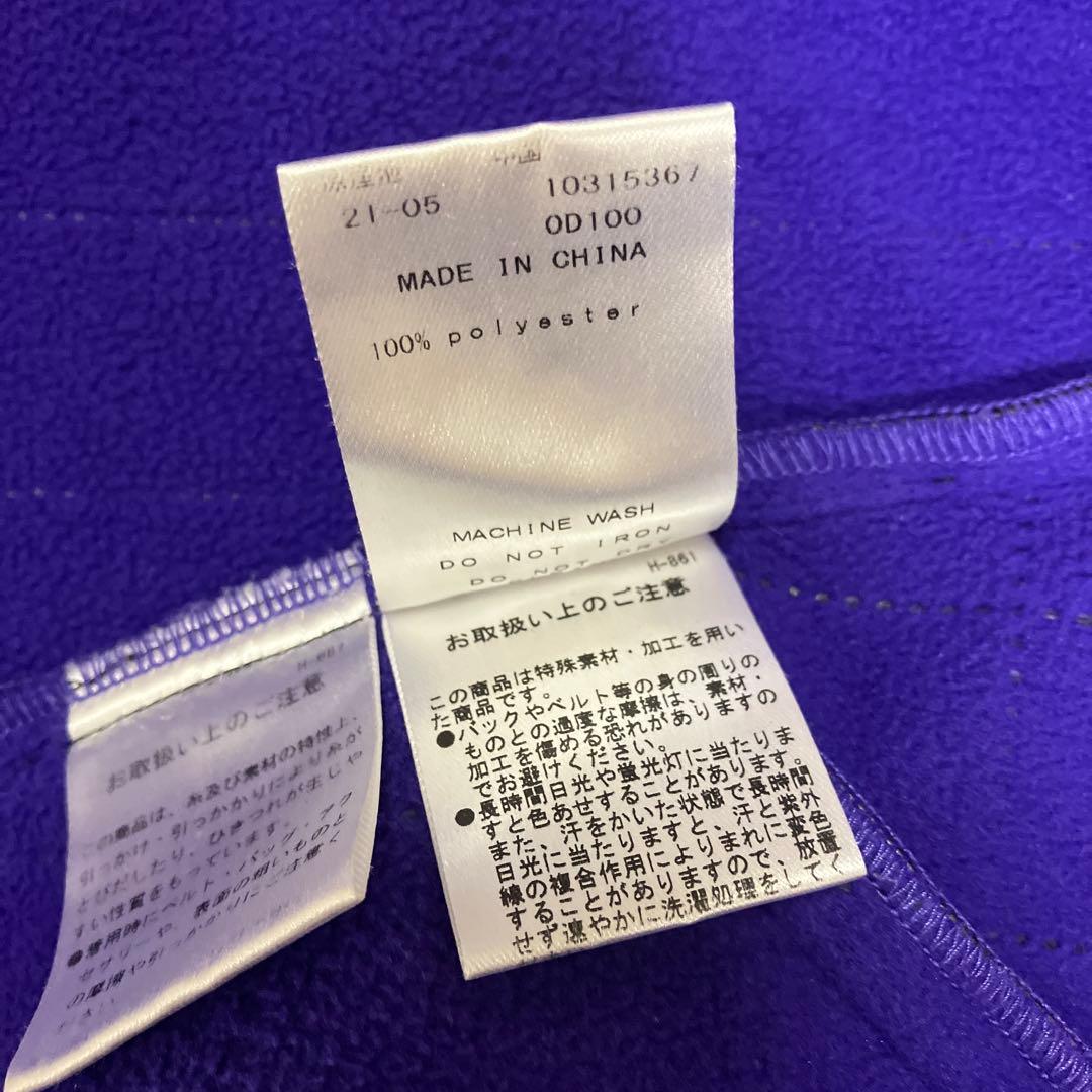 ニューバランスゴルフ フリース アウター ダブルジップ サイズ6