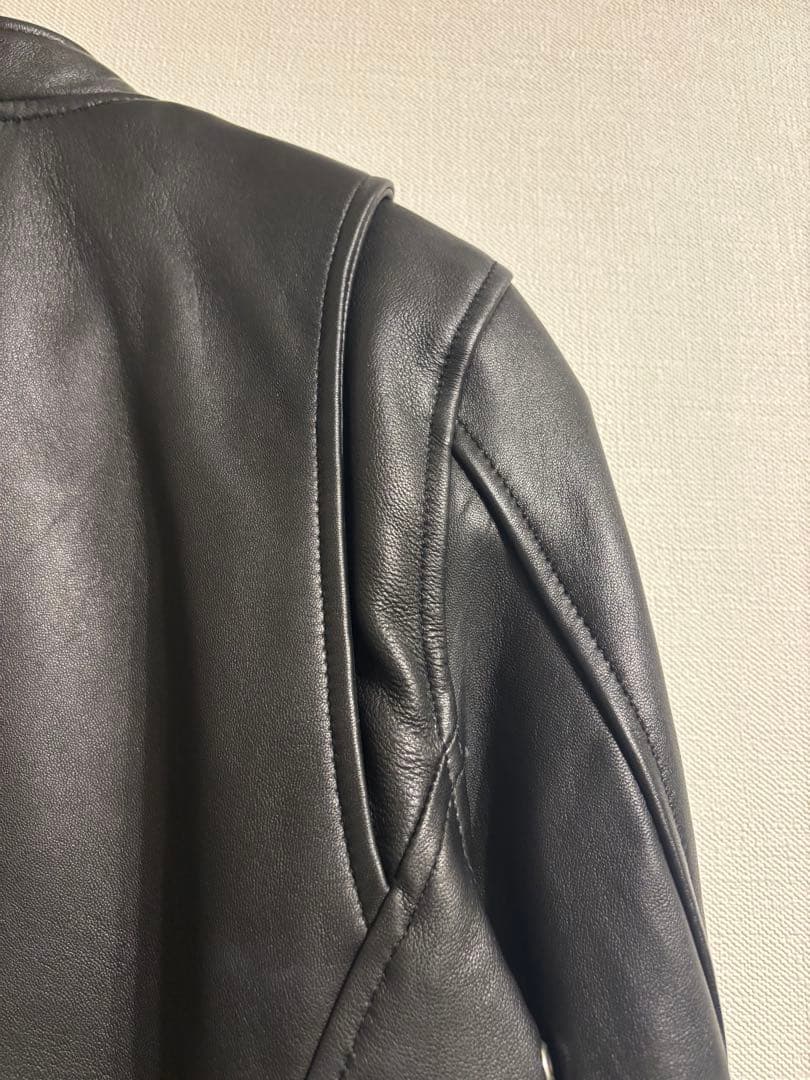 【新品未使用】ブラック レザージャケット JEANASIS（ジーナシス）