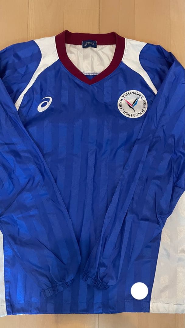 山梨学院 ピステ サッカー ウォーマー ベンチコート ユニフォーム アシックス