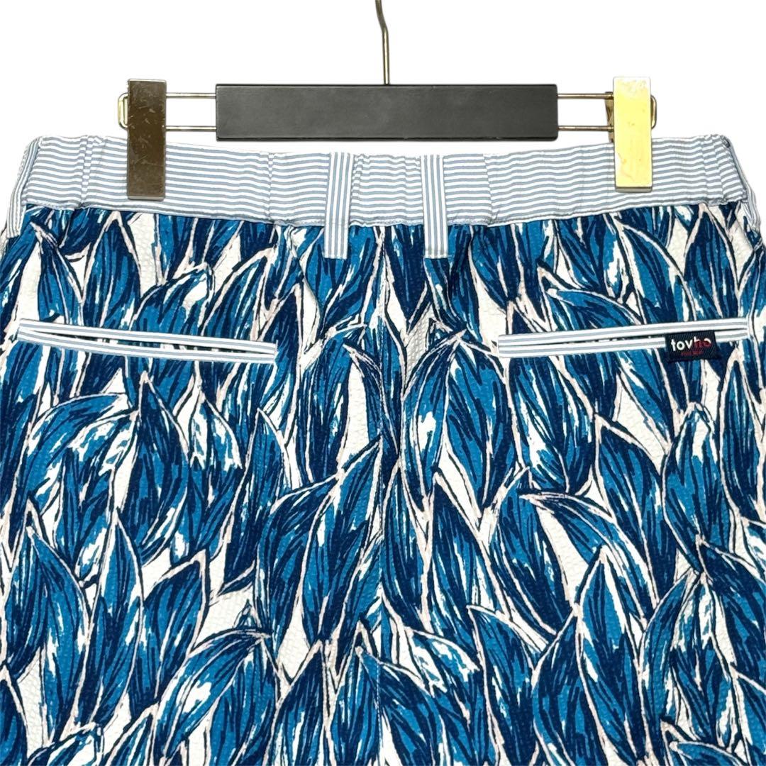 tovho トヴホ リーフ PT シャツ ショート パンツ セットアップ ゴルフ