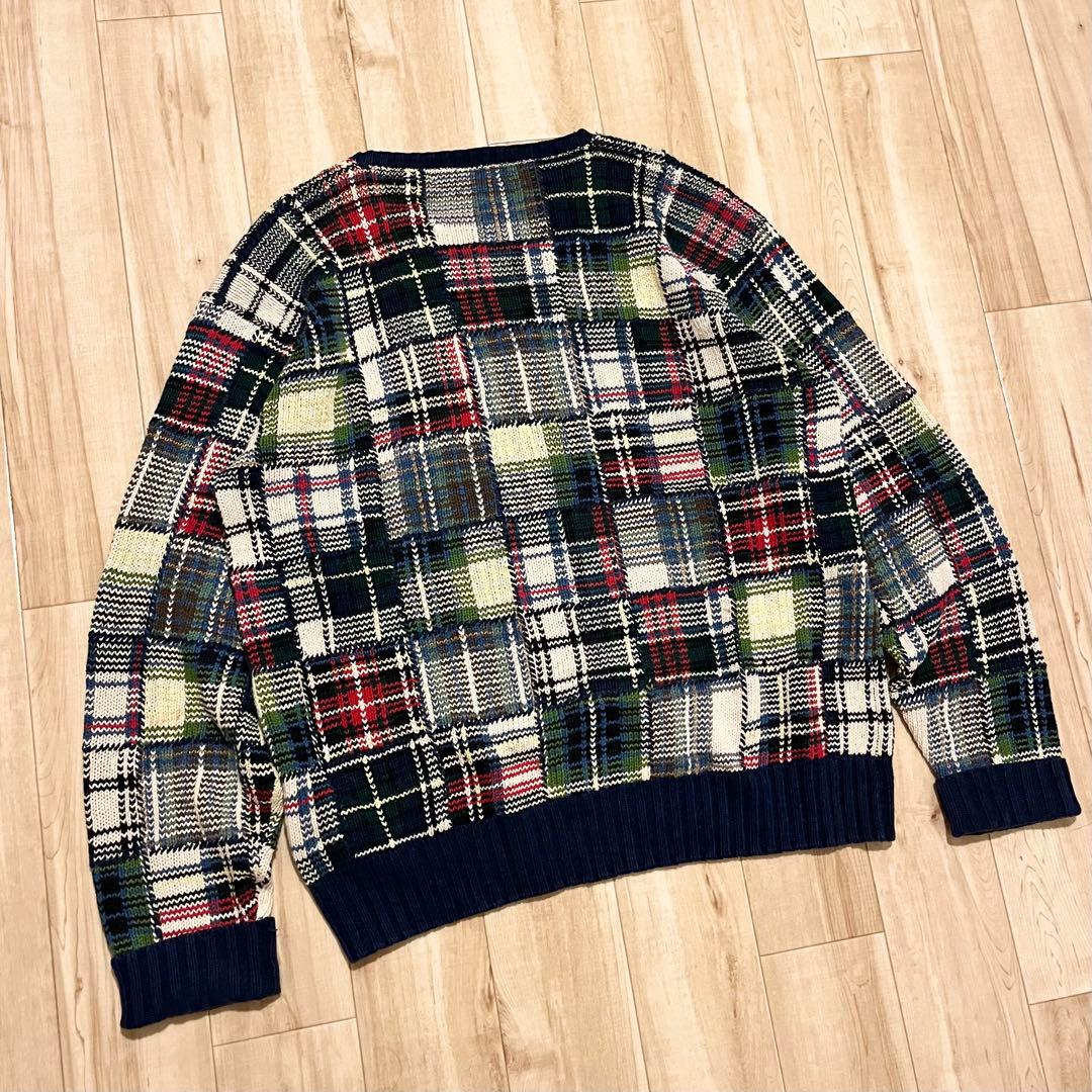 激レア！1990’s RALPH LAUREN “PATCHWORK” KNIT
