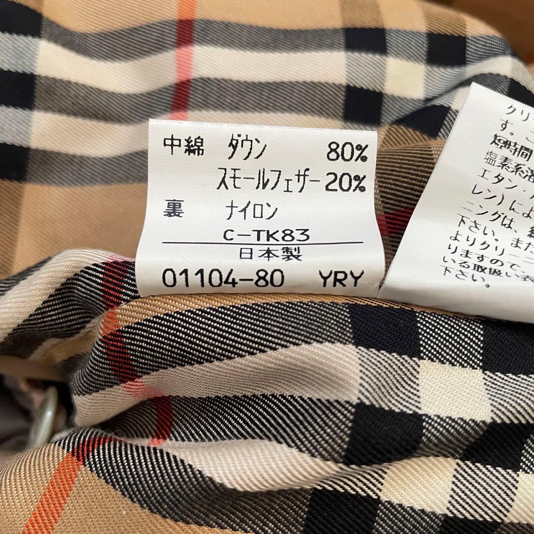 Burberry's★モッズコート★ライナー★ダウン★ノバチェック★オリーブ★L