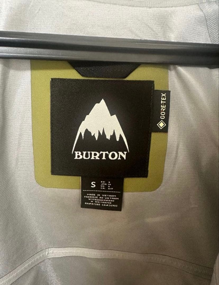 BURTON GORE-TEX ジャケットとビブパンツセット S