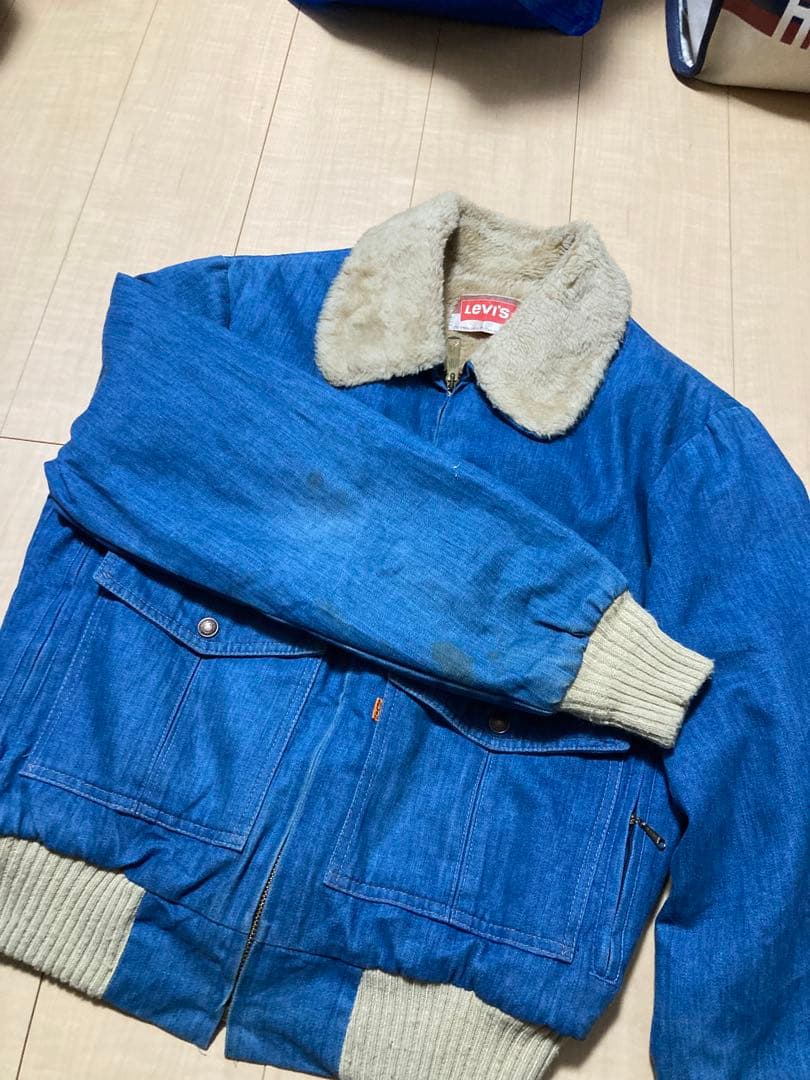Levis デニムボアジャケット Mサイズ
