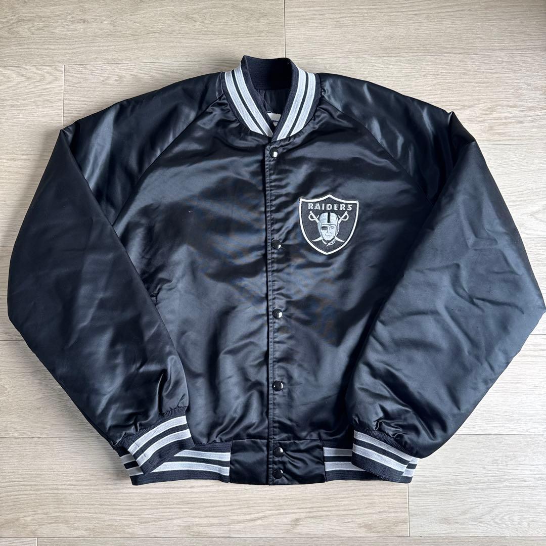 90s chalk line RIDERS スタジャン USA製 レイダース