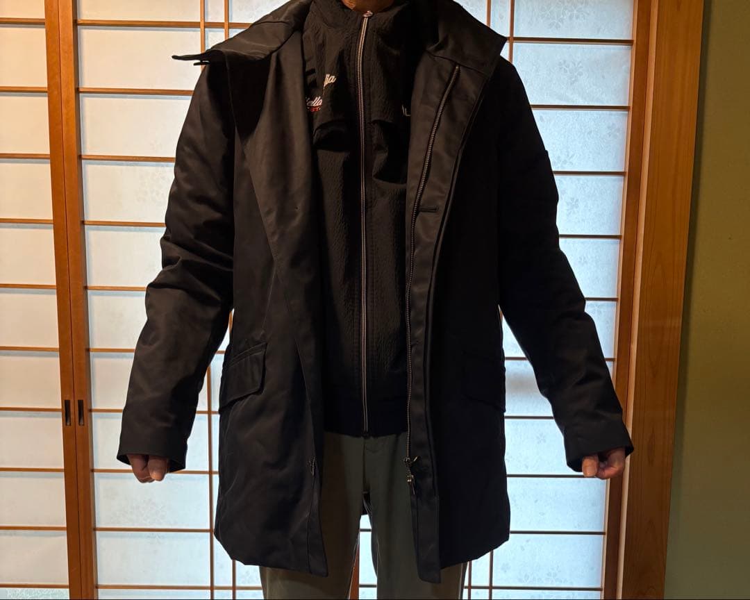 theory フード付き モッズ風コート