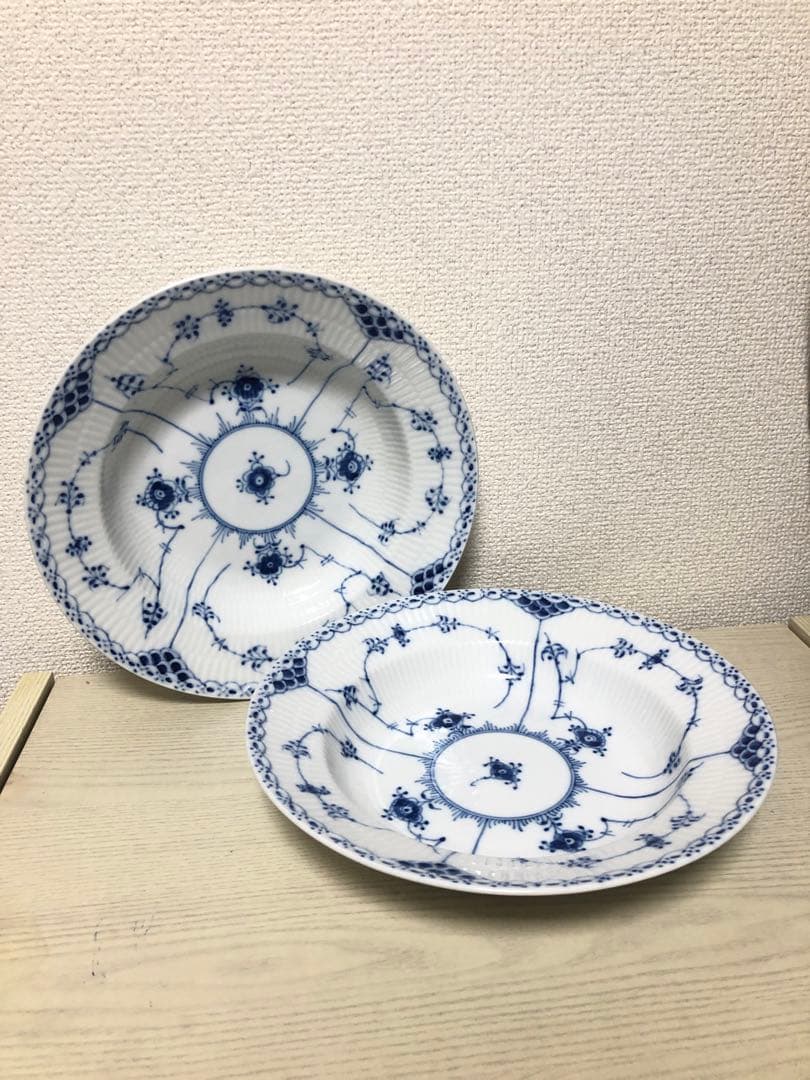 美品デンマーク製 ロイヤルコペンハーゲン ディーププレート
