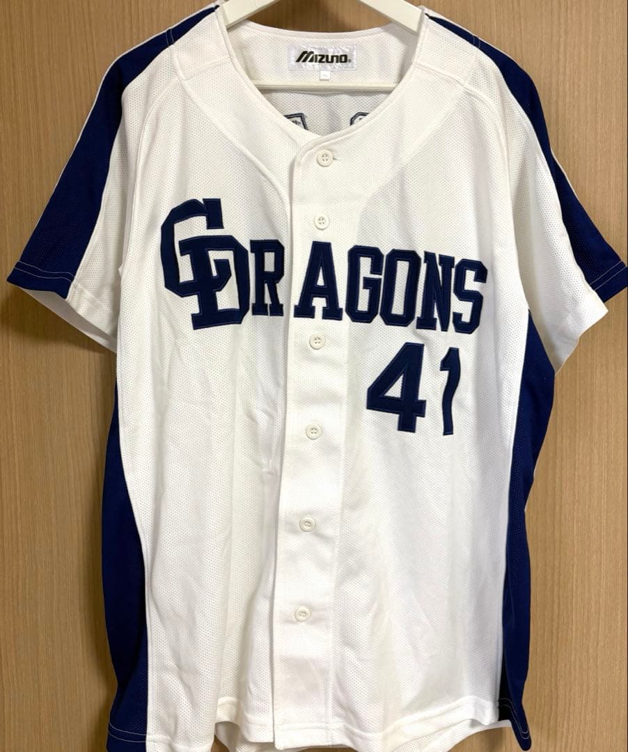 当時物 中日ドラゴンズ ユニフォーム 41 浅尾拓也 超レア M-L