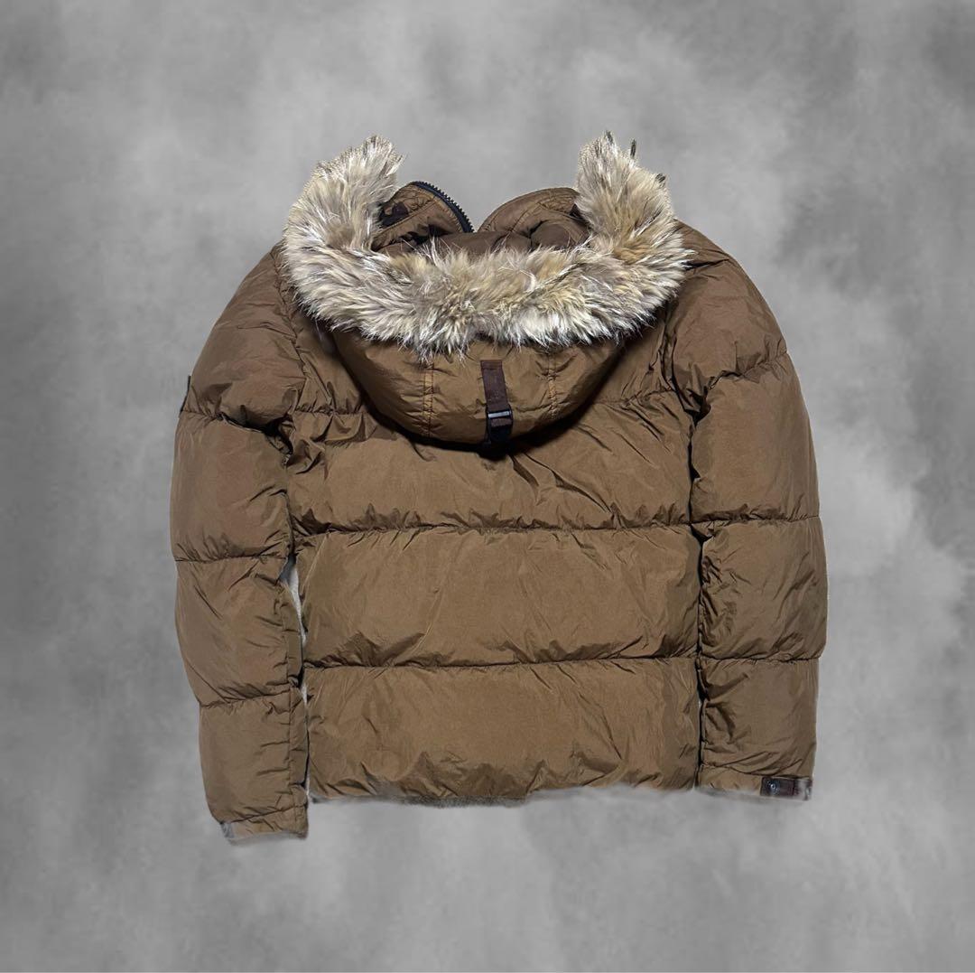 ストーンアイランド ダウンジャケット ファー付き Sサイズ - メルカリ
