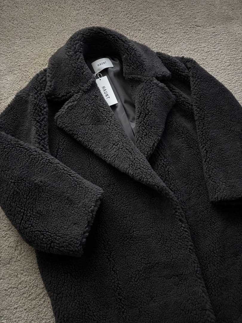 み*く様 HAUNT BOA LONG COAT ハウント　ボアロングコート　新