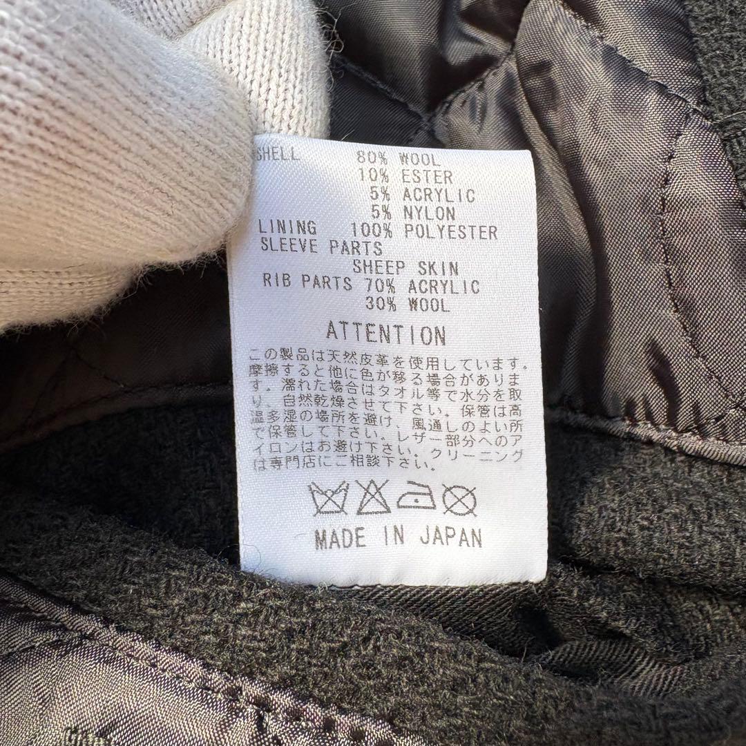 RUDE GALLERY ルードギャラリー シープスキン メルトン スタジャン