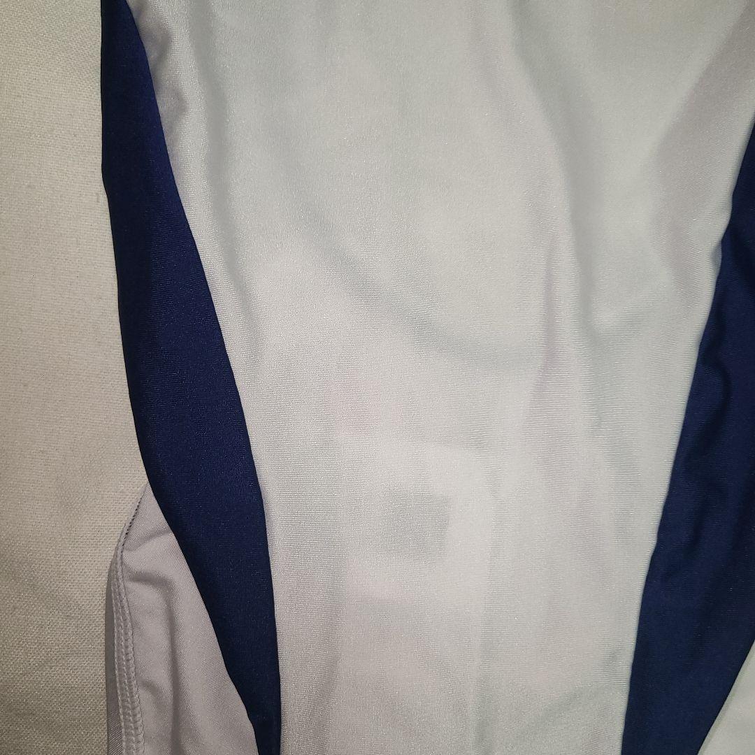 新品未使用ASICS スポーツ用水着 ホワイト/ネイビー　レディース　XL