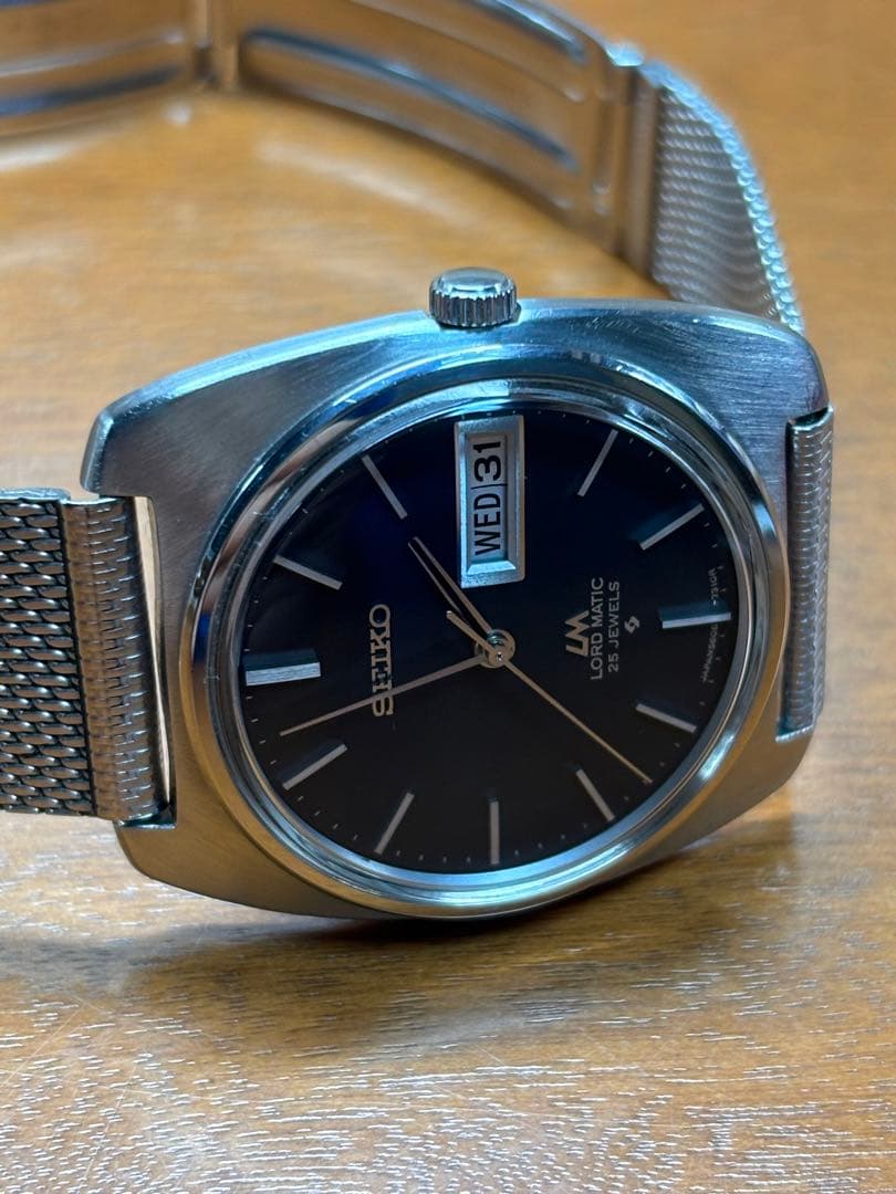 セイコー ロードマチック美品 高精度なCal56系搭載2024年8月OH済み