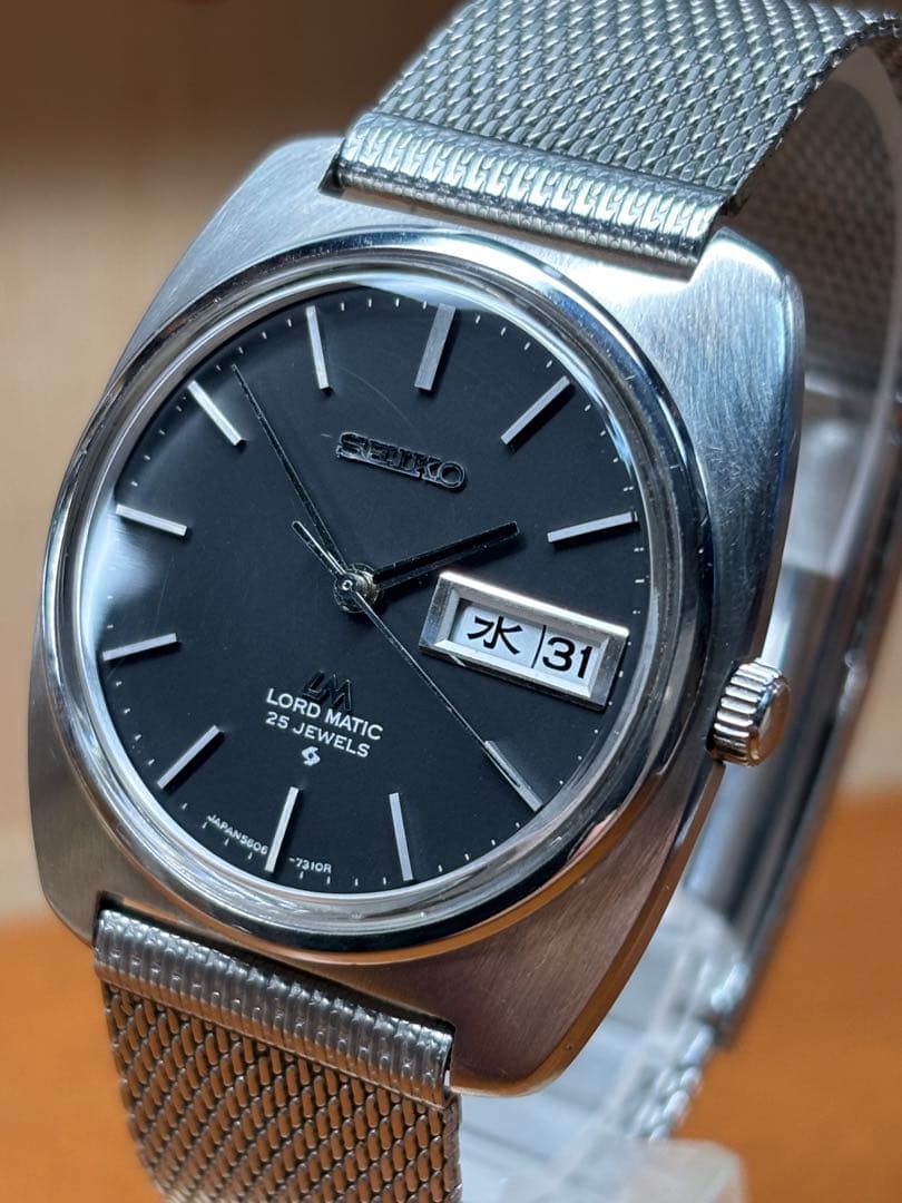 セイコー ロードマチック美品 高精度なCal56系搭載2024年8月OH済み