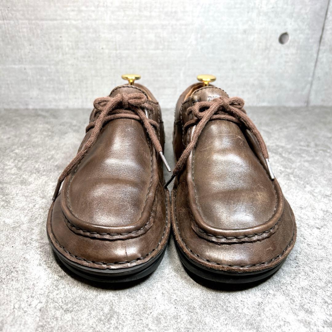 美品✨【ビルケンシュトック】パサデナ/ナロー幅/革靴/コンフォートシューズ/茶色