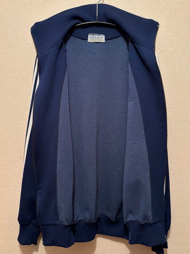 【希少サイズ】80’s デサント製 adidas アディダス ジャージ 6号